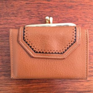 Vintage leather wallet
